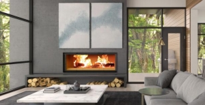 Split Pane Fireplace