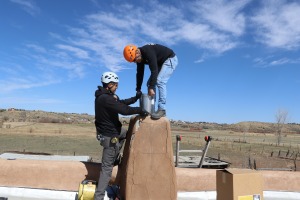 Chimney Cleaners at Work
